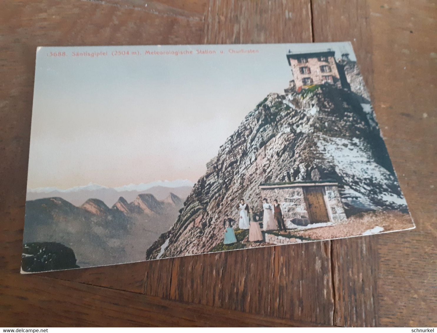 SAENTIS GIPFEL - METEOROLOGISCHE STATION Und CHURFIRSTEN - Saentis