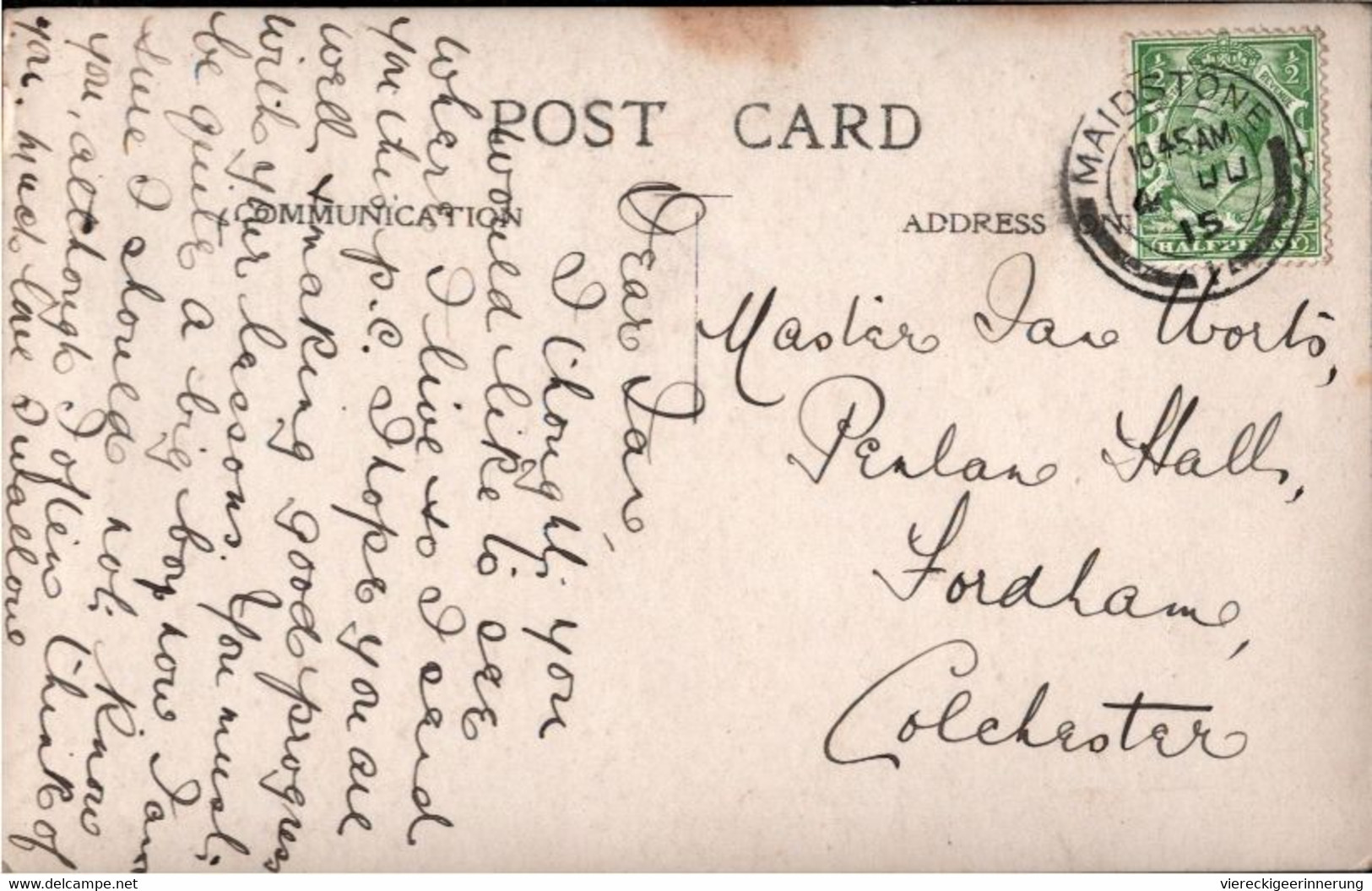 ! Old Photo Postcard , Maidstone, 1915, Kent - Sonstige & Ohne Zuordnung
