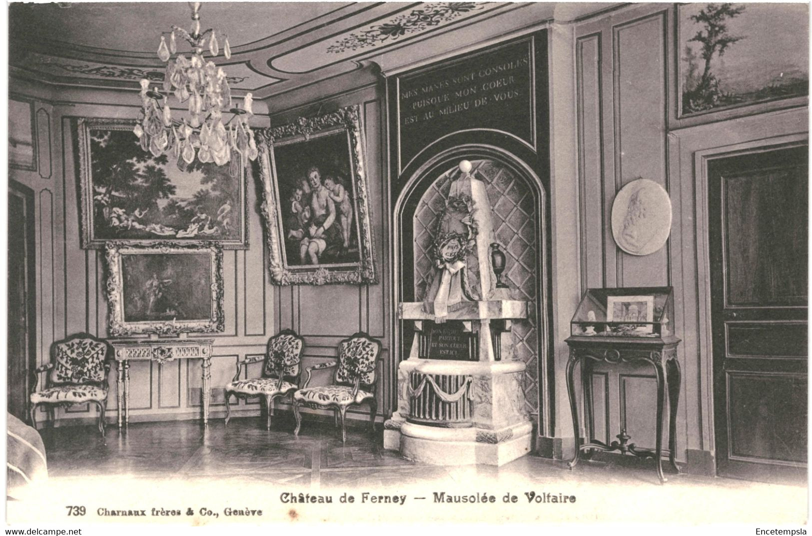 CPA Carte Postale France Ferney Château Voltaire Mausolée De Voltaire   VM59280 - Ferney-Voltaire