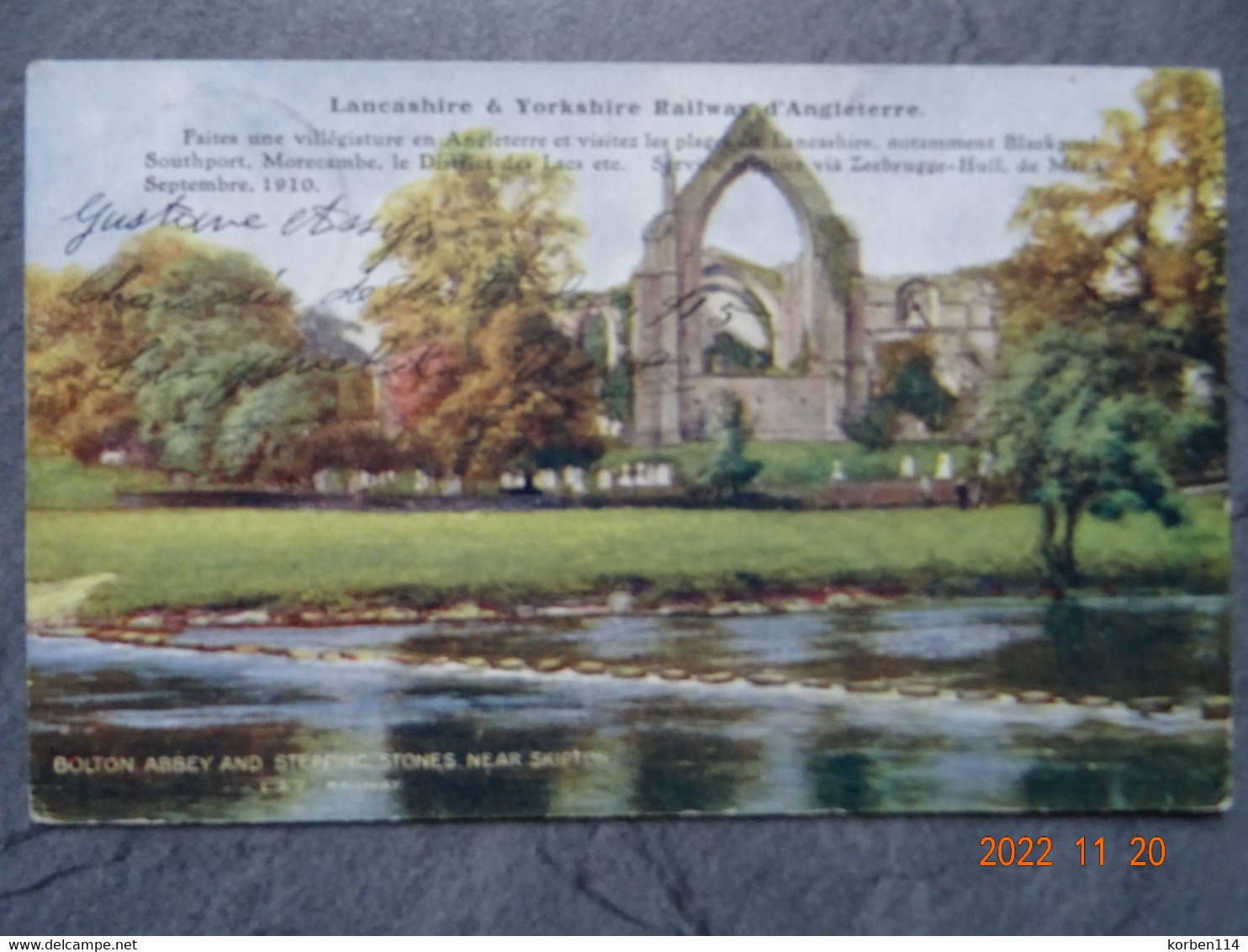 BOLTON ABBEY AND STEPPING STONES NEAR SKIPTON - Bradford