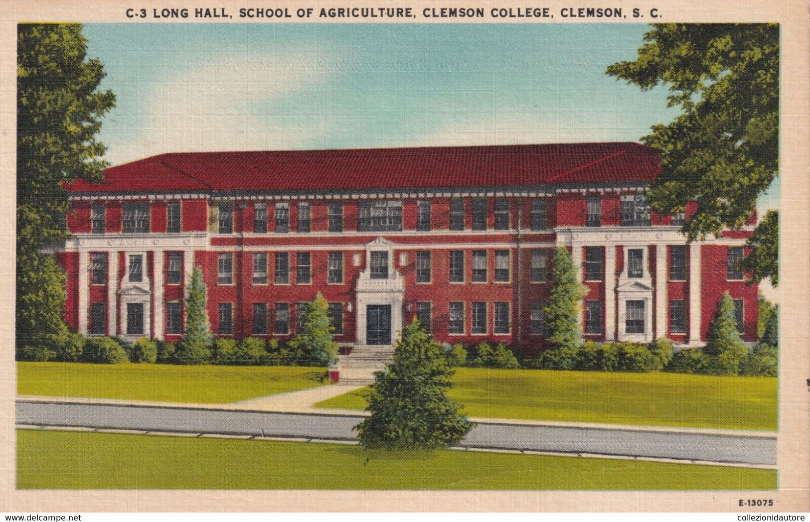 SOUTH CAROLINA - CLEMSON - CARTOLINA FP SPEDITA NE 1975 - CLEMSON COLLEGE SCHOOL OF AGRICOLTURE - Clemson