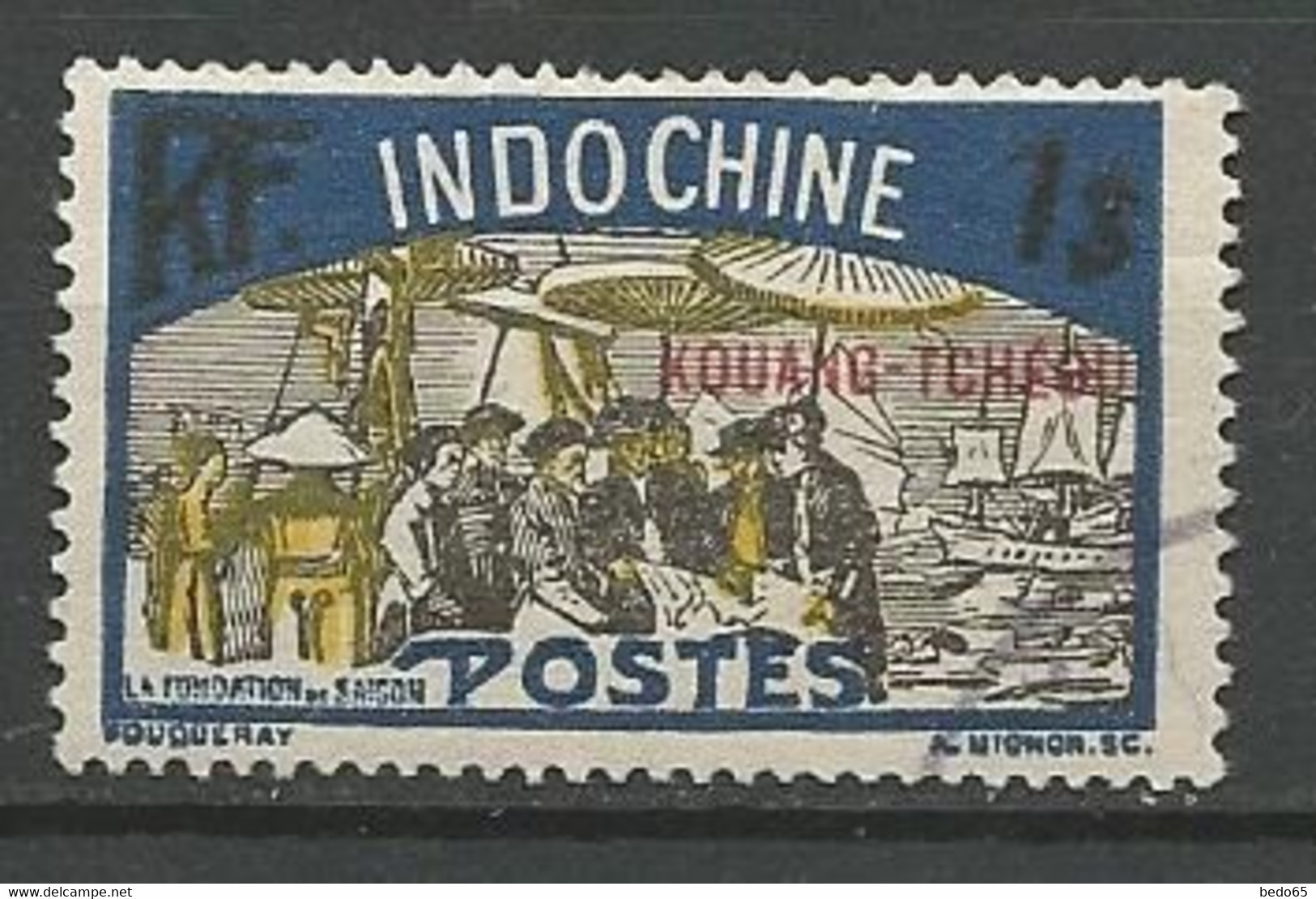 KOUANG-TCHEOU N° 95 OBL - Used Stamps