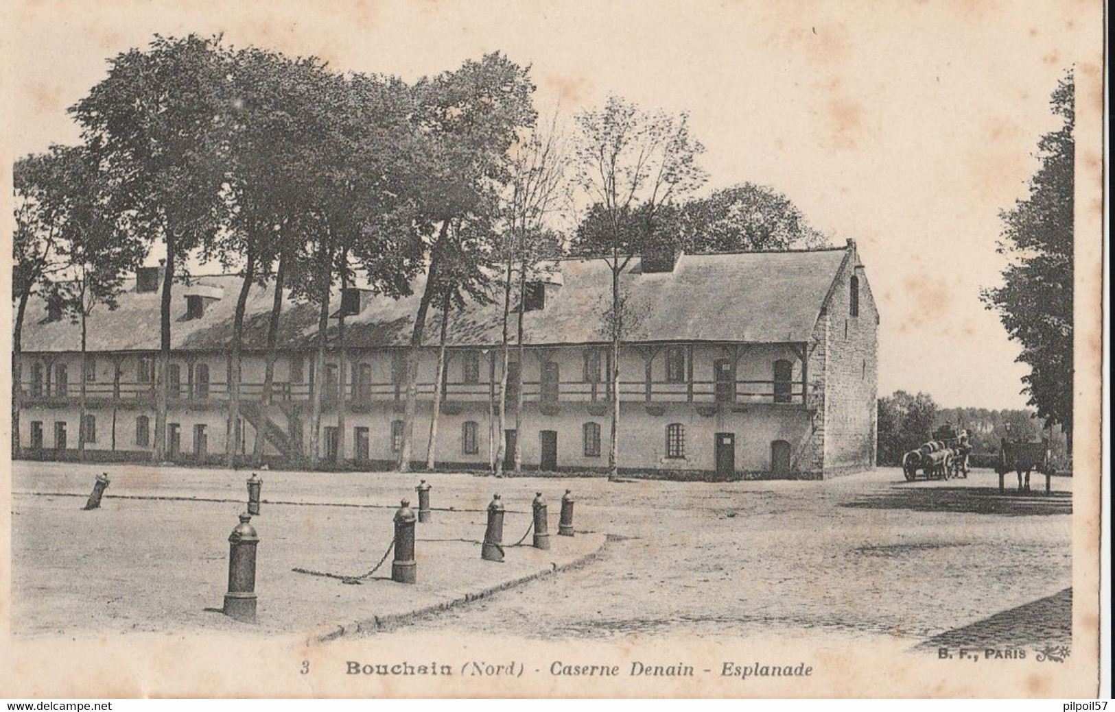 59 - BOUCHAIN - Caserne Denain - Esplanade - Bouchain