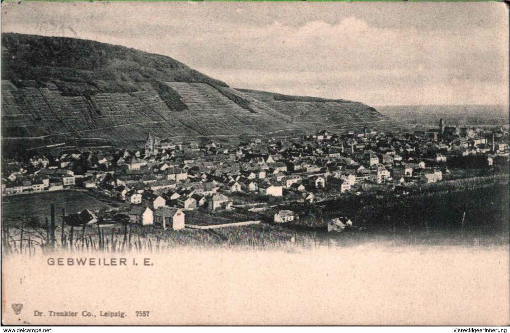 ! [68] Cpa Gebweiler Im Elsaß, Guebwiller, 1915, Verlag Dr. Trenkler Nr. 7557, Guebwiller - Guebwiller