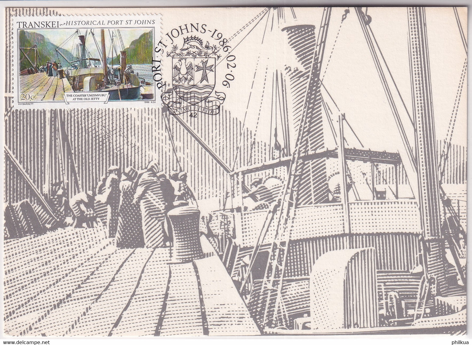 Transkei - Schiffahrt: Segelschiffe, Boote - Expédition: Voiliers, Bateaux - Shipping: Sailing Ships, Boats - Marítimo