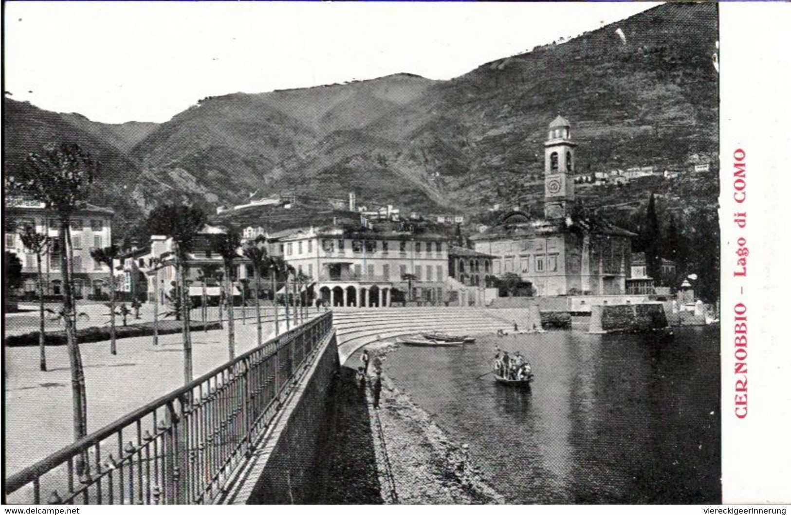 ! Alte Ansichtskarte Lago Di Como, Cernobbio - Como