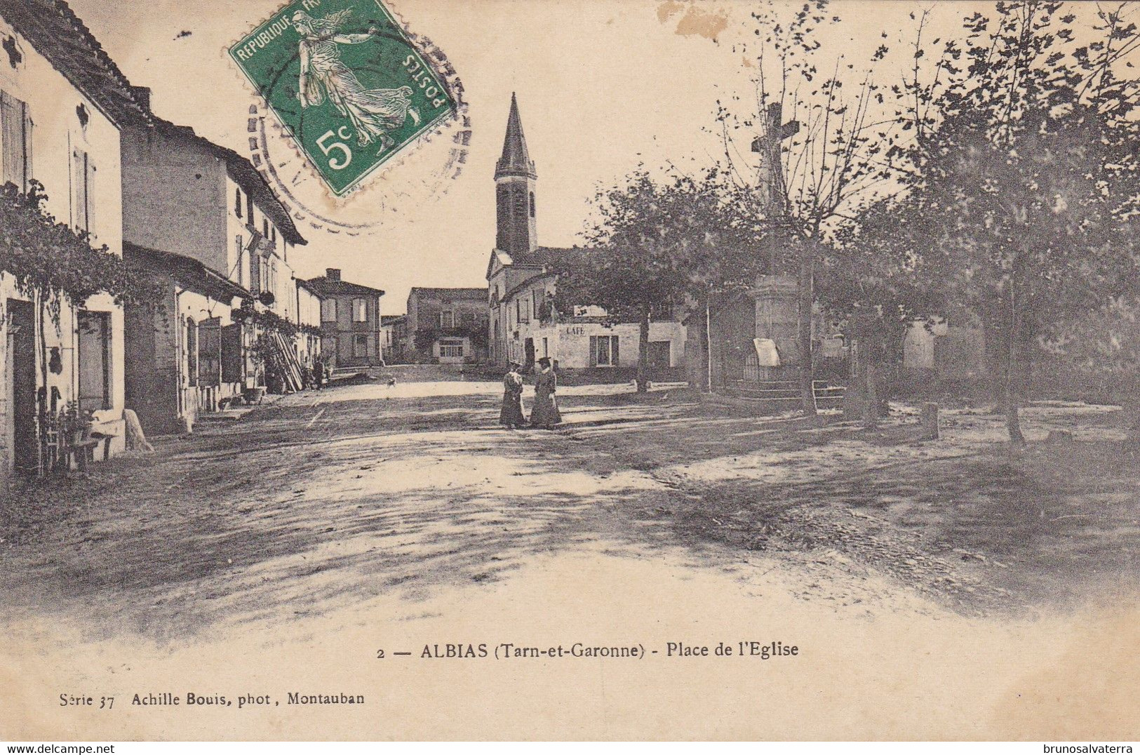 ALBIAS - Place De L'Eglise - Très Bon état - Albias