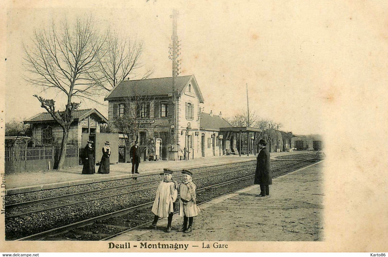 Deuil Montmagny * La Gare * Ligne Chemin De Fer Val D'oise * Villageois - Montmagny