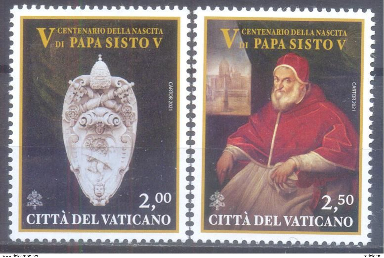 VATIKAAN   (WOE356)  X - Unused Stamps