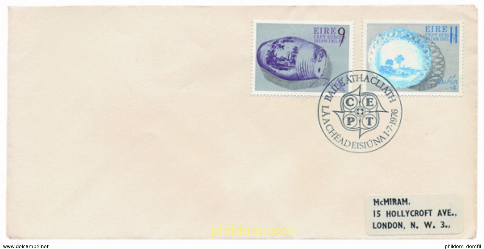 23758 MNH IRLANDA 1976 EUROPA CEPT 1976 - ARTESANIA - Verzamelingen & Reeksen