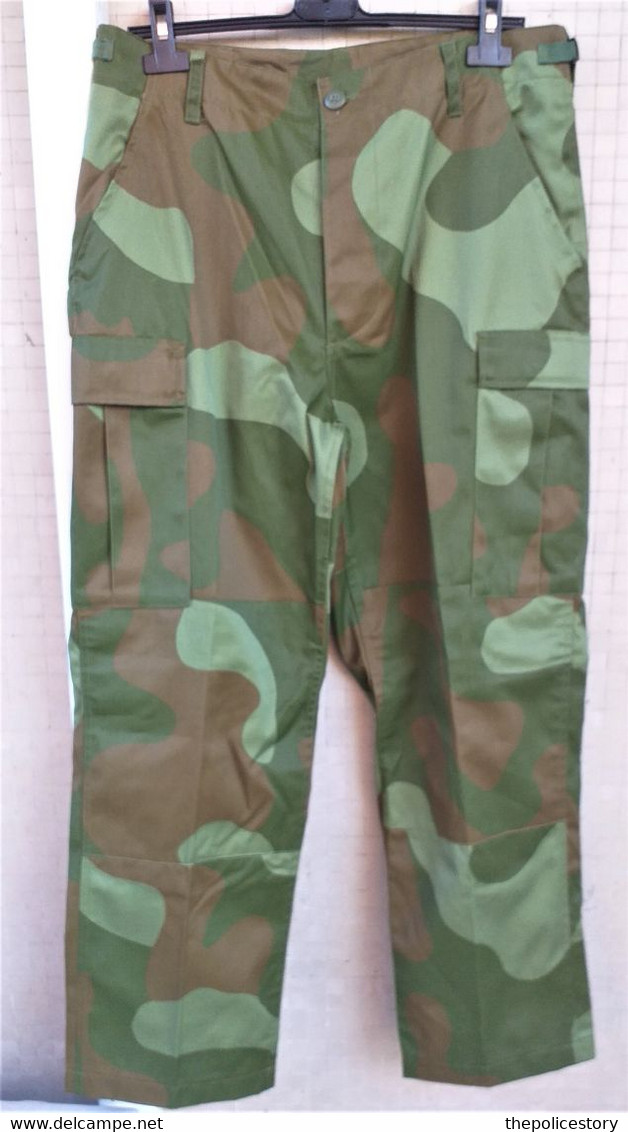 Pantaloni Mimetici Esercito Svedese M90 Miltec Nuovi Tg. M Etichettati - Uniformes