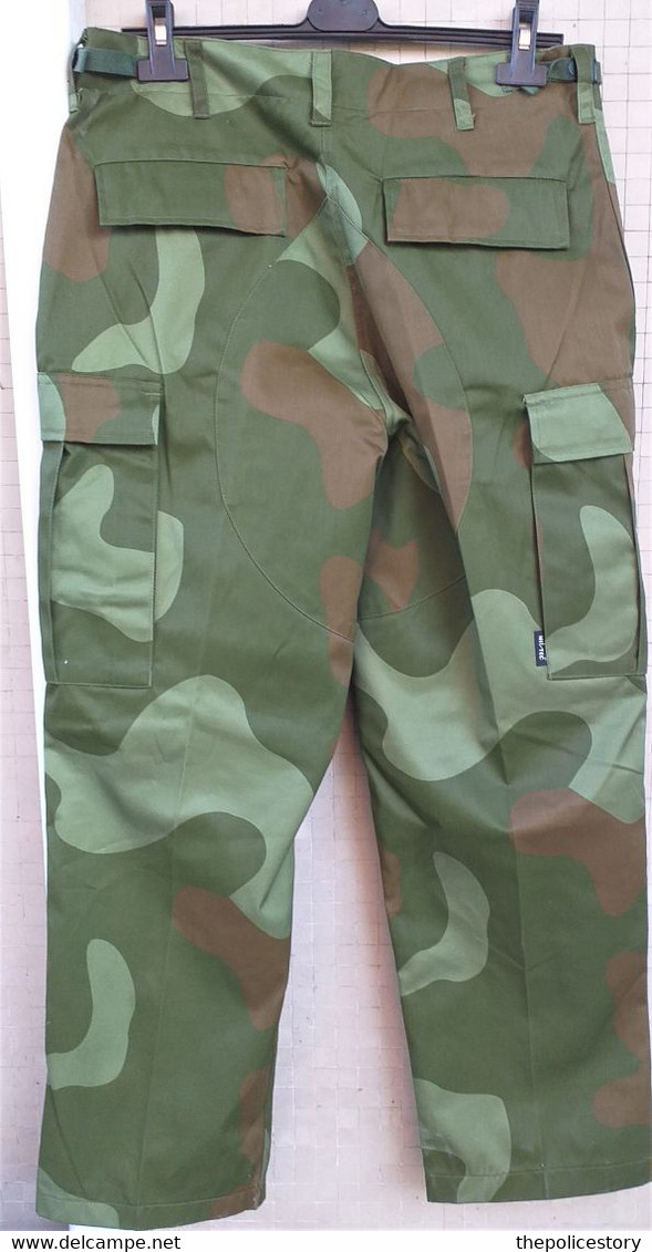 Pantaloni Mimetici Esercito Svedese M90 Miltec Nuovi Tg. M Etichettati - Uniformes