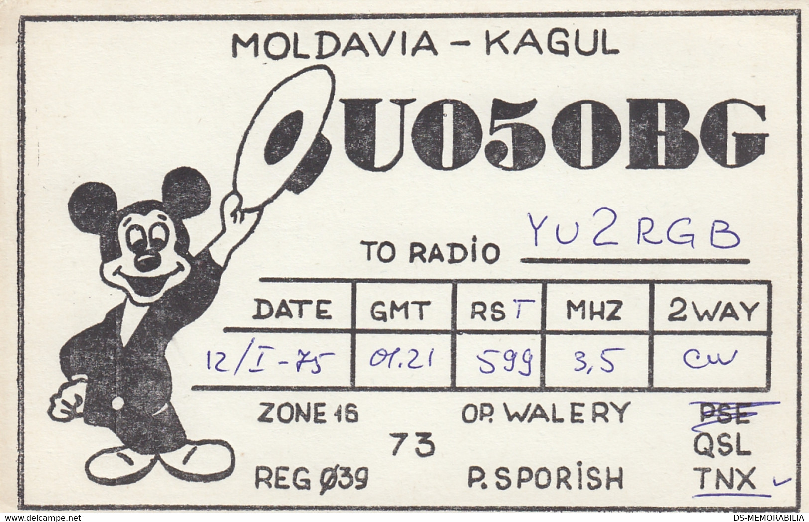 Moldova Kagul Mickey Mouse - Moldavie