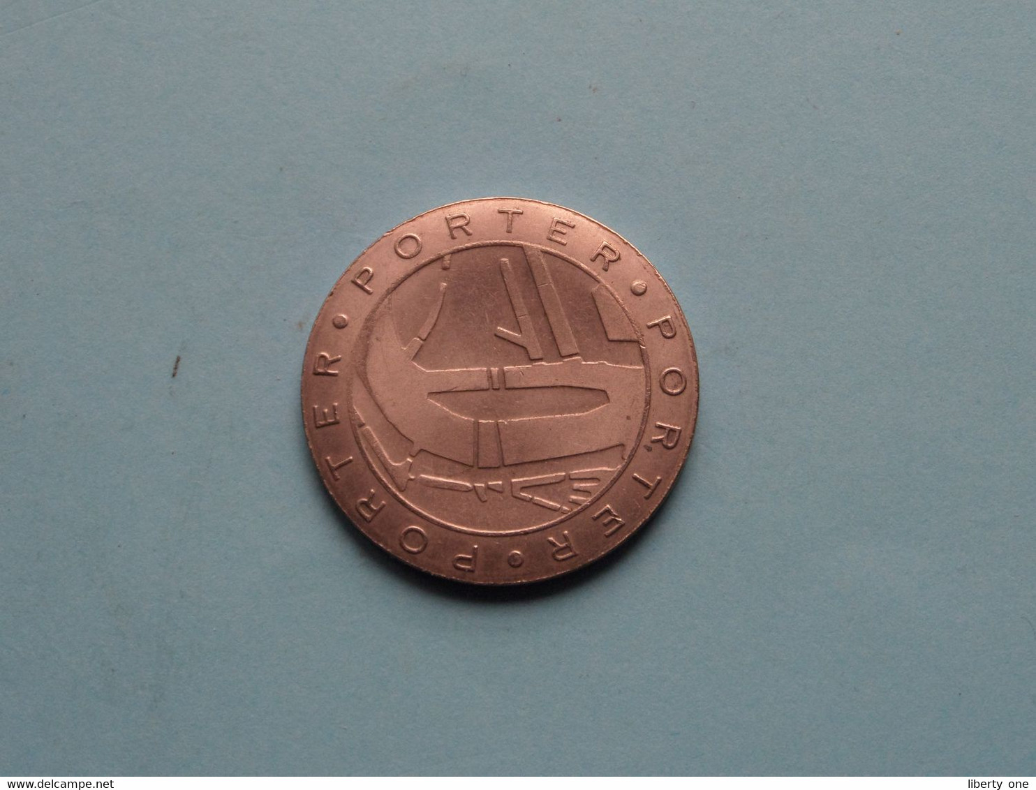 ROTTERDAM 1340 - 1990 / Porter Porter Porter ( See / Voir / Zie SCANS ) ! - Souvenir-Medaille (elongated Coins)
