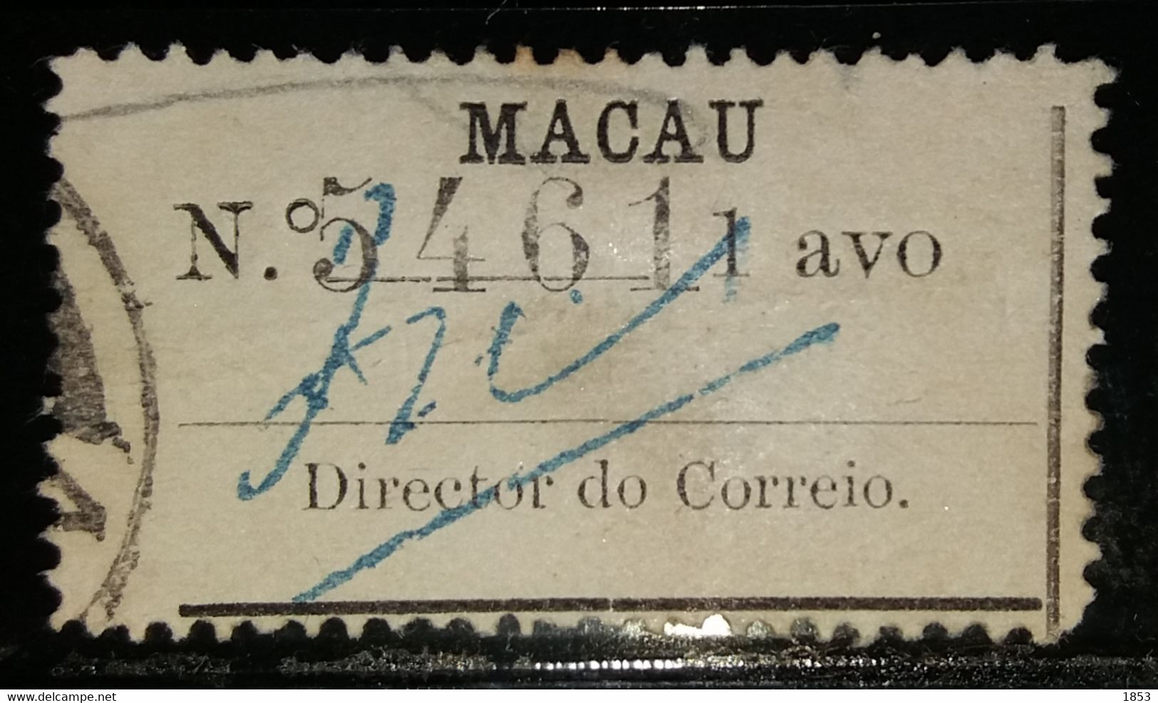 MACAU - ETIQUETA - 1a - CE147 - PAPEL AVERGOADO - Used Stamps