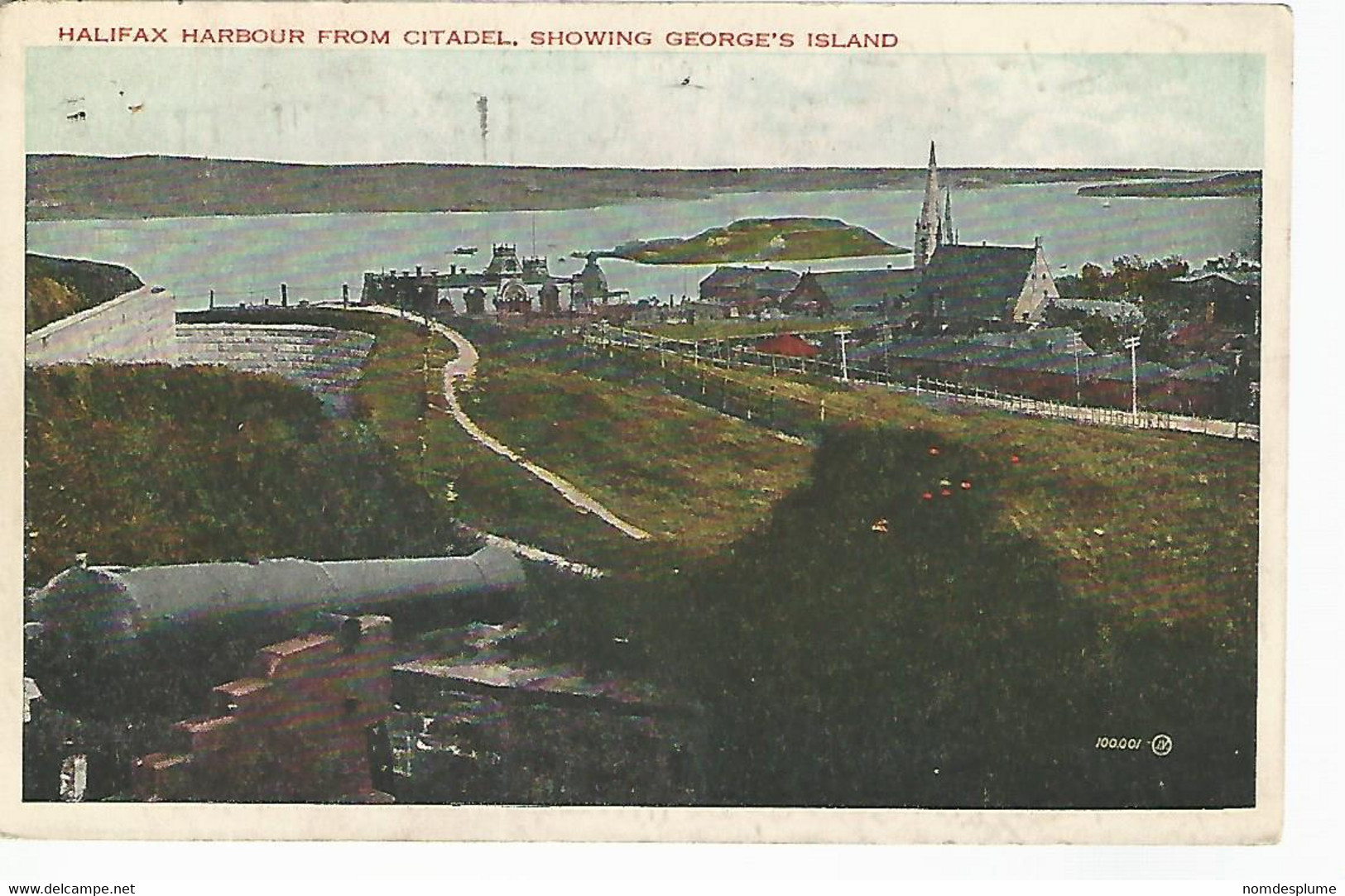 57222) Canada Citadel Halifax Harbour NS Censor Postmark Cancel 1942 - Halifax