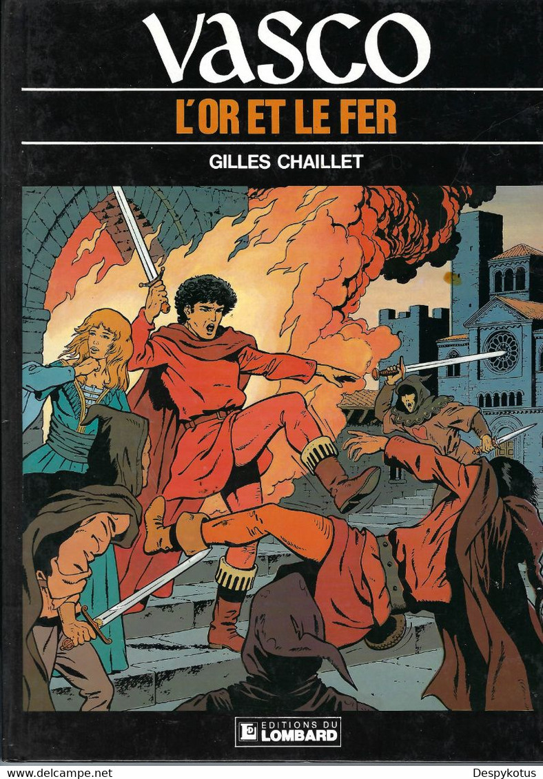 Vasco - Tome 1 - L'or Et Le Fer - CHAILLET - Lombard 1983 - Vasco