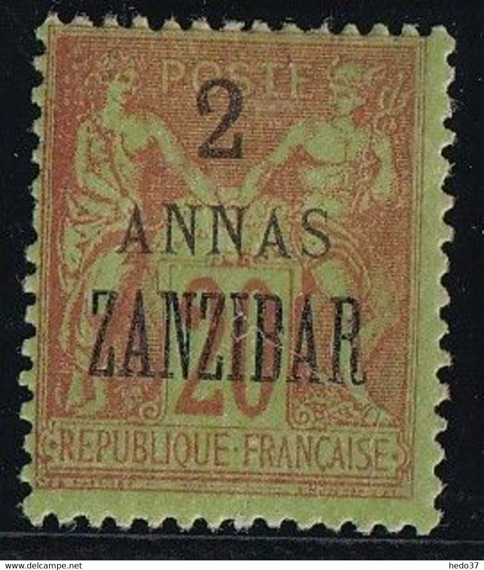 Zanzibar N°23 - Neuf * Avec Charnière - TB - Neufs
