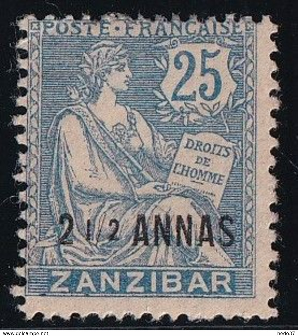 Zanzibar N°51 - Neuf * Avec Charnière - TB - Ungebraucht