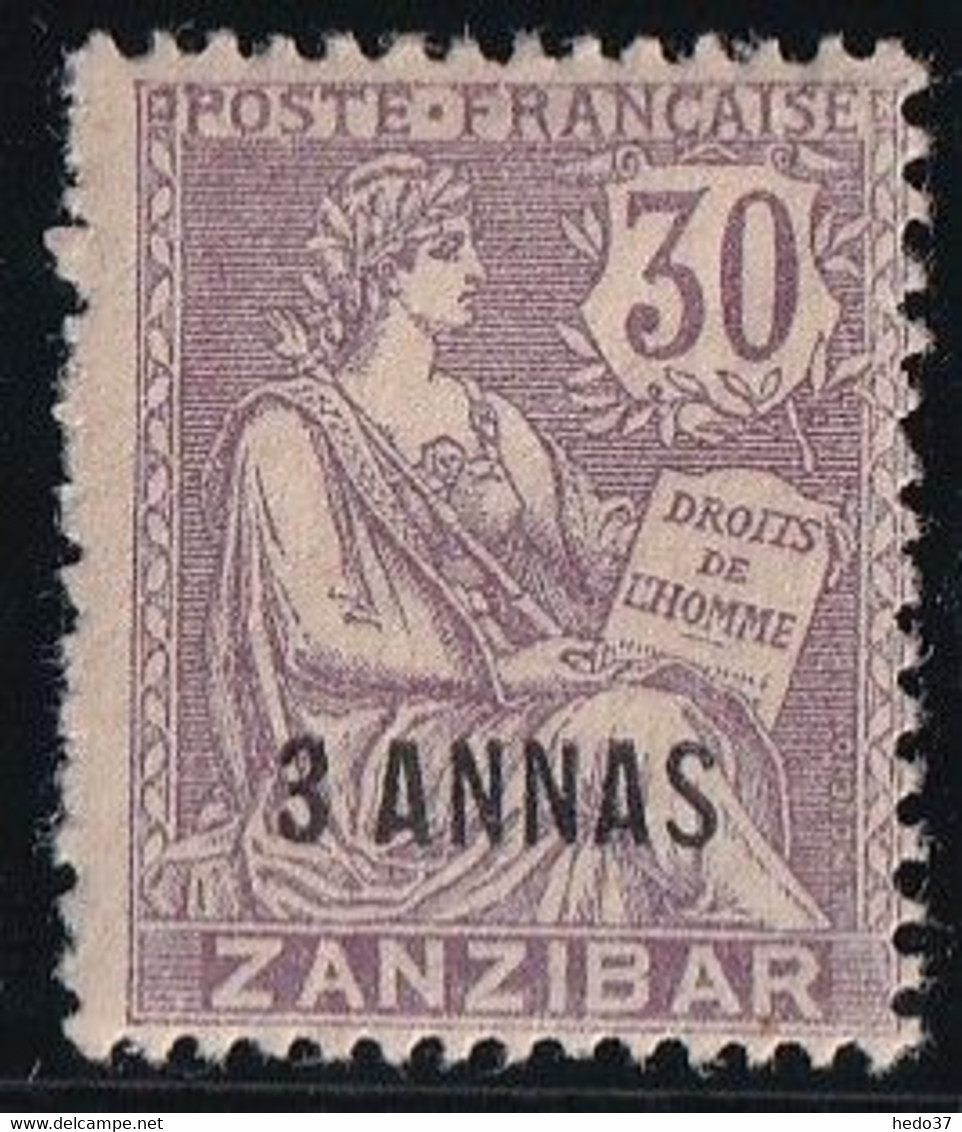 Zanzibar N°52 - Neuf * Avec Charnière - TB - Nuovi