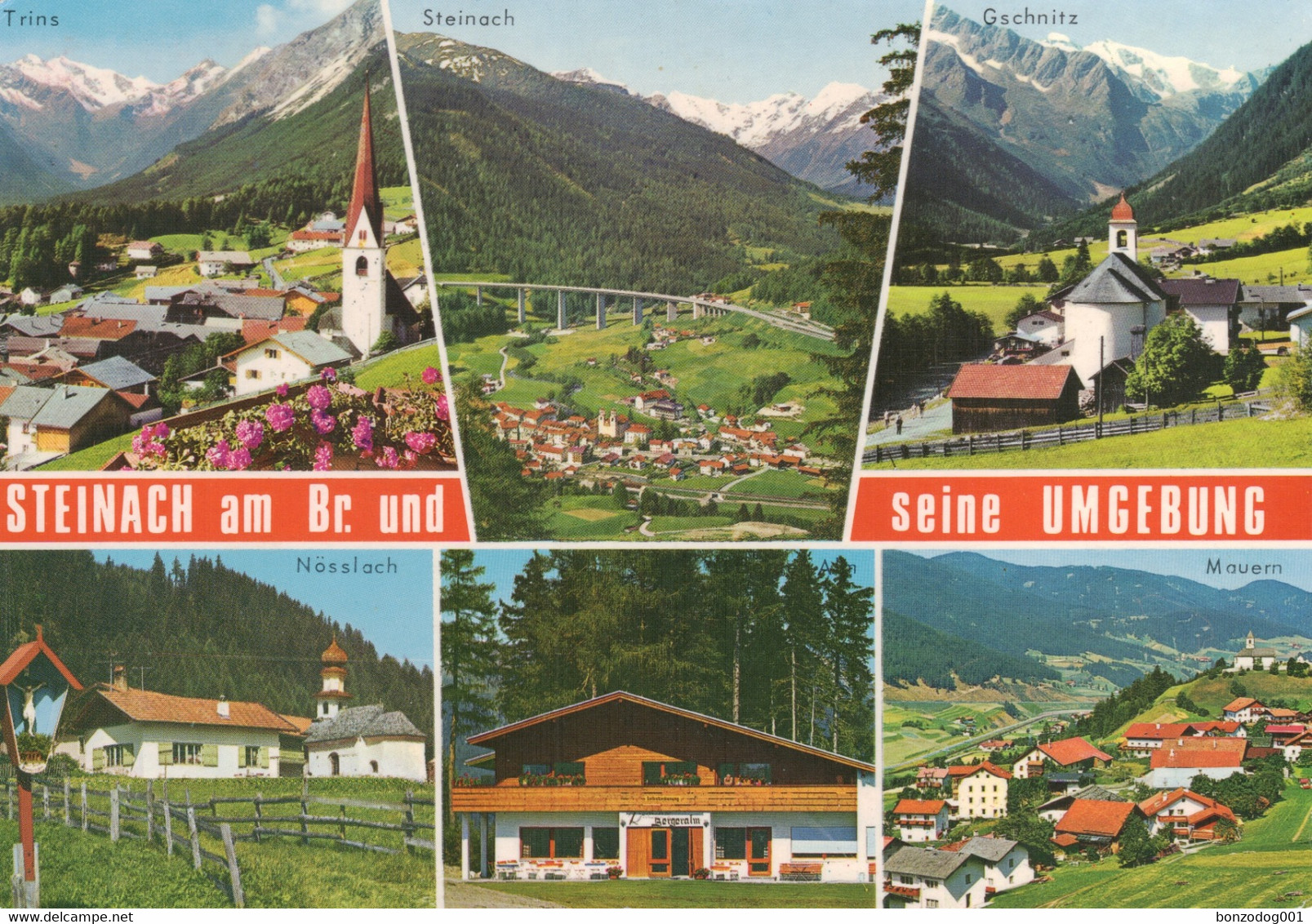 Steinach Am Brunner And Surroundings, Austria. Multiview - Steinach Am Brenner