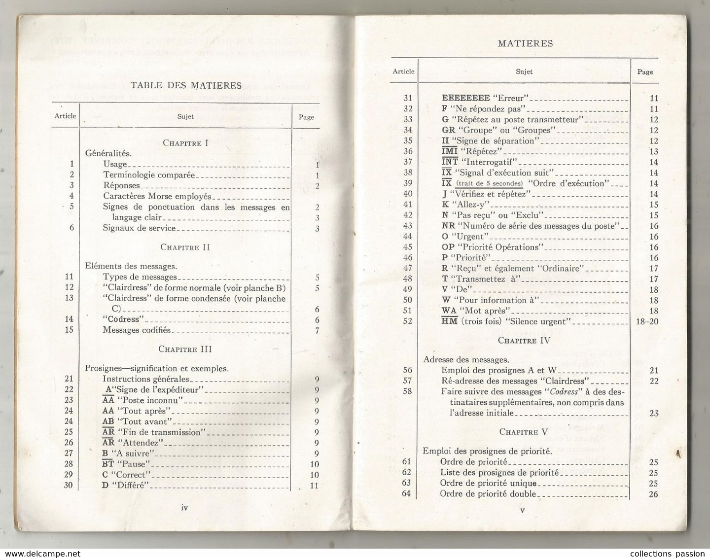 Livre,militaria,procédure Radiotélégraphique Combinée, CCBP1,réservé Personnel Militaire,1944, 51 Pages,frais Fr 3.75 E - Francés