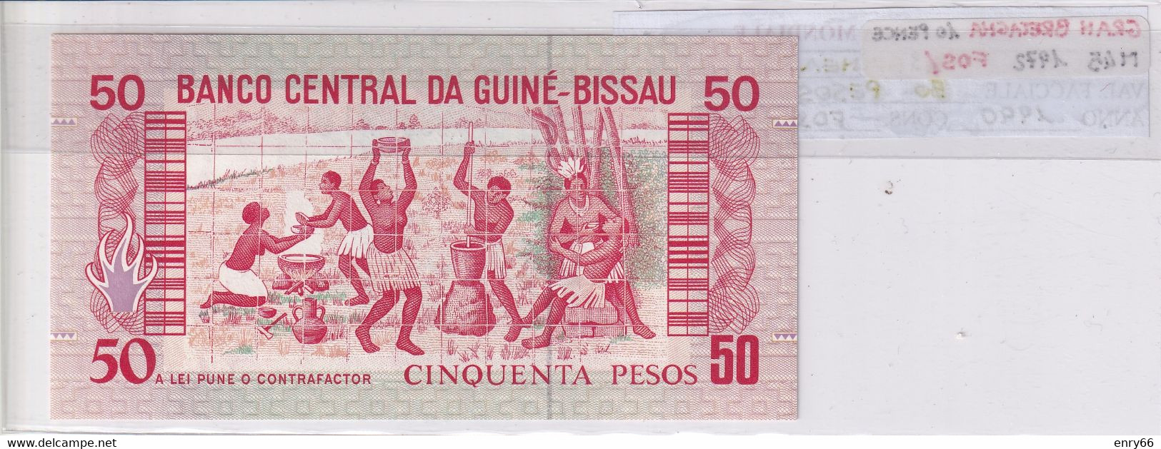 GUINEA BISSAU 1990 50 PESOS P10 - Guinea-Bissau