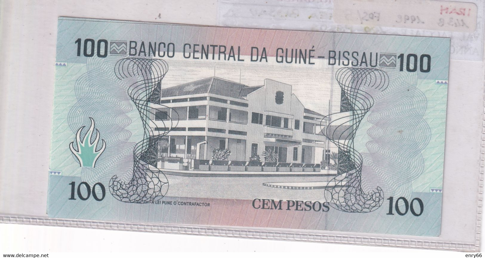 GUINEA BISSAU 1990 100 PESOS P11 - Guinee-Bissau