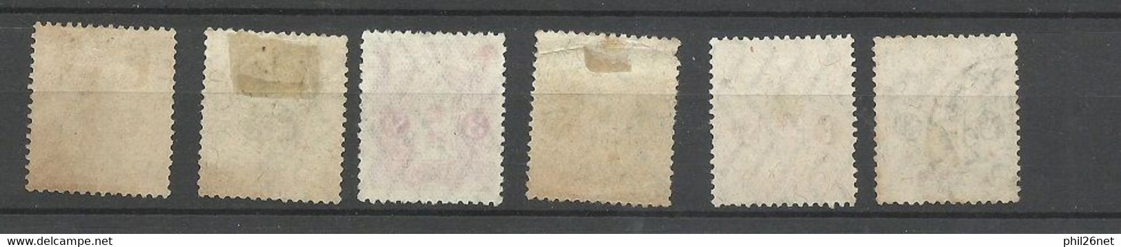 Japon     N° 128 ; 129 ; 131 ;  132 ; 134 Et 135      Oblitérés  B/TB  Voir Scans  Soldé ! ! ! - Used Stamps