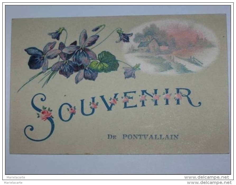 H8 *  Pontvallain Souvenir De  (1926) - Pontvallain