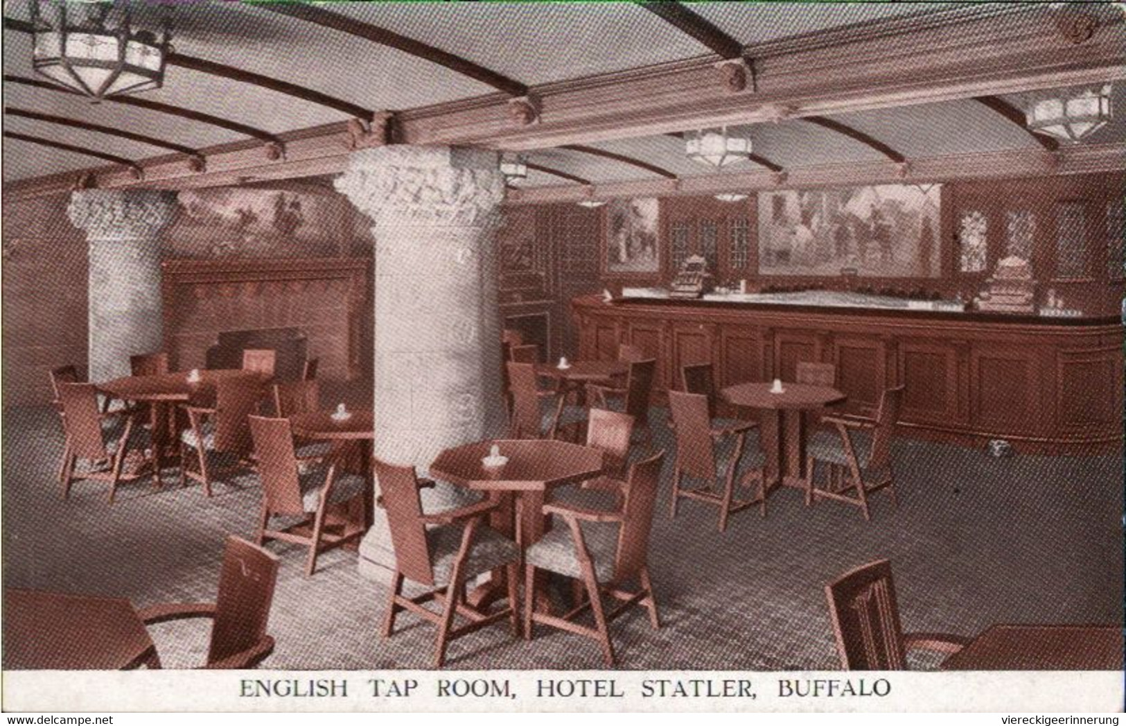 ! Old Postcard Buffalo, Hotel Statler, N.Y., USA - Buffalo