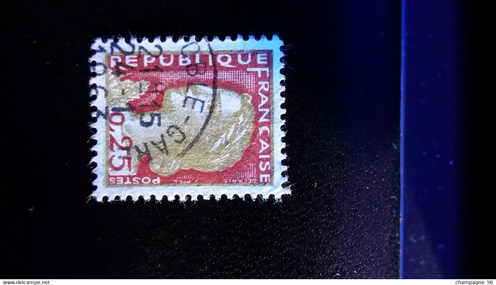 1960 N° 1263 E OBLITERE  24.1.1963 ( SCANNE 3 PAS A VENDRE - Used Stamps