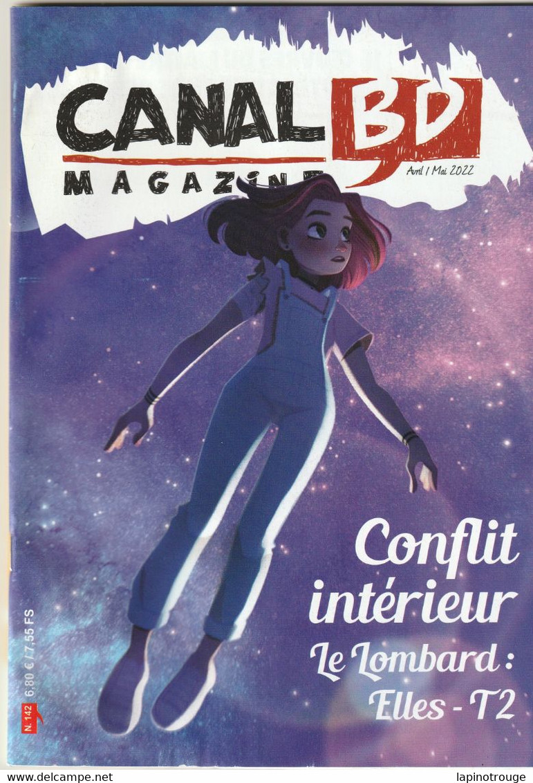 Magazine Canal BD N° 142 De 2022: Elles Fabrice Neaud Stokart Atrabile??? - CANAL BD Magazine