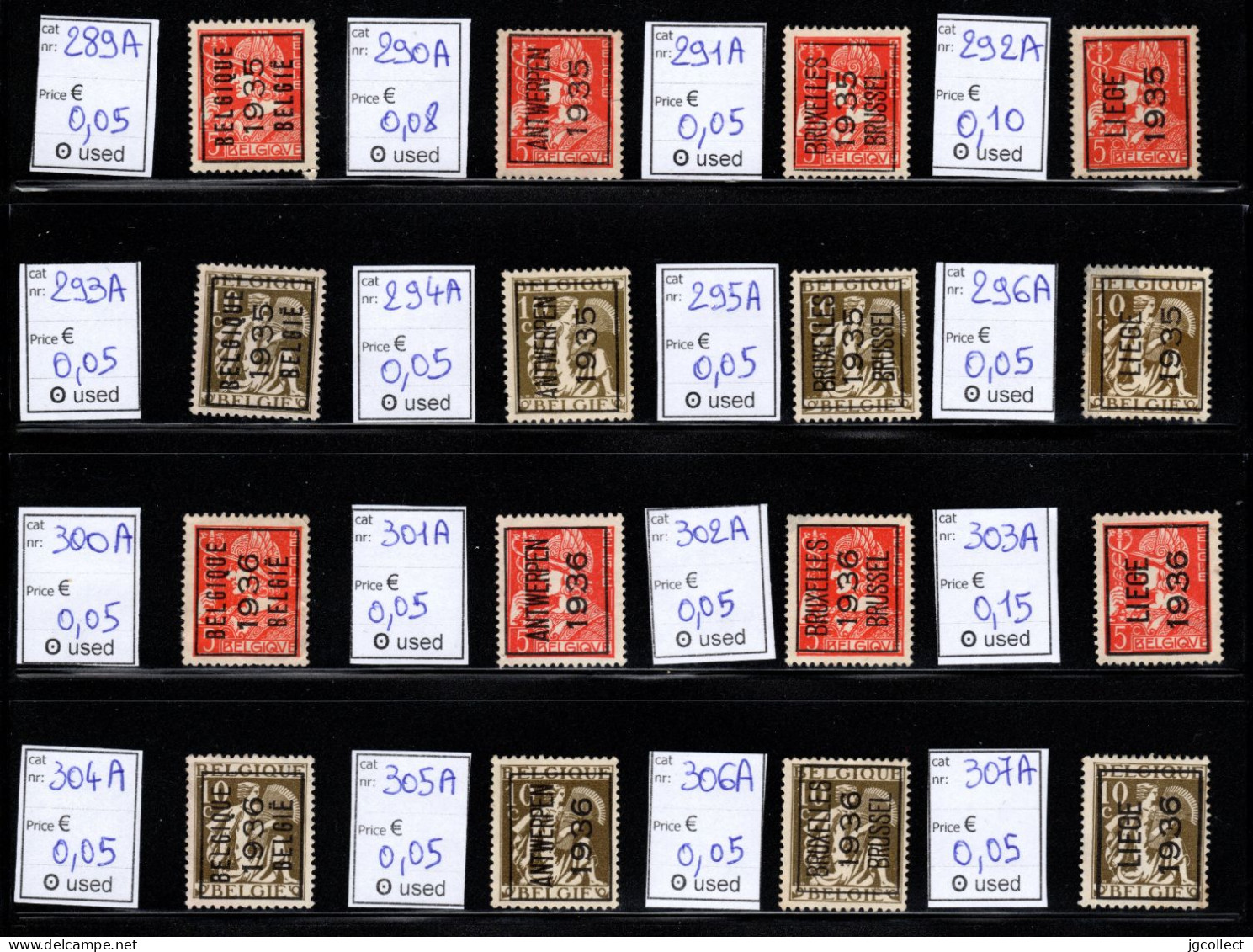 MANCO Service: Typografisch 1932-36 Ceres & Mercurius - Typos 1932-36 (Cérès Et Mercure)