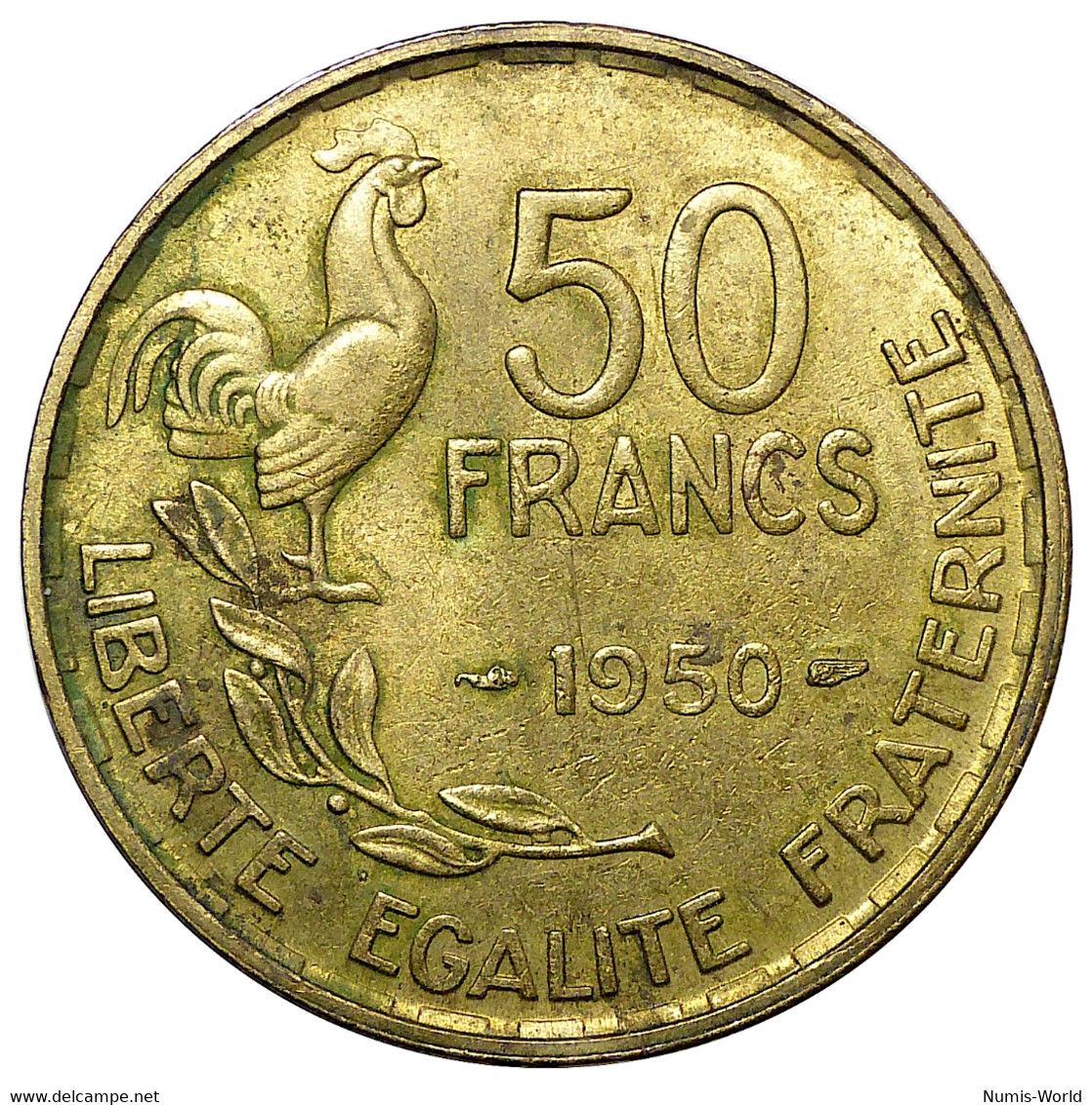 50 Francs GUIRAUD 1950 SUP !!! - 50 Francs