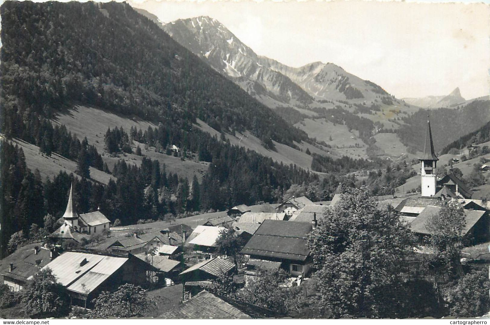 Switzerland Postcard Yaun Bellegarde 1942 - Bellegarde