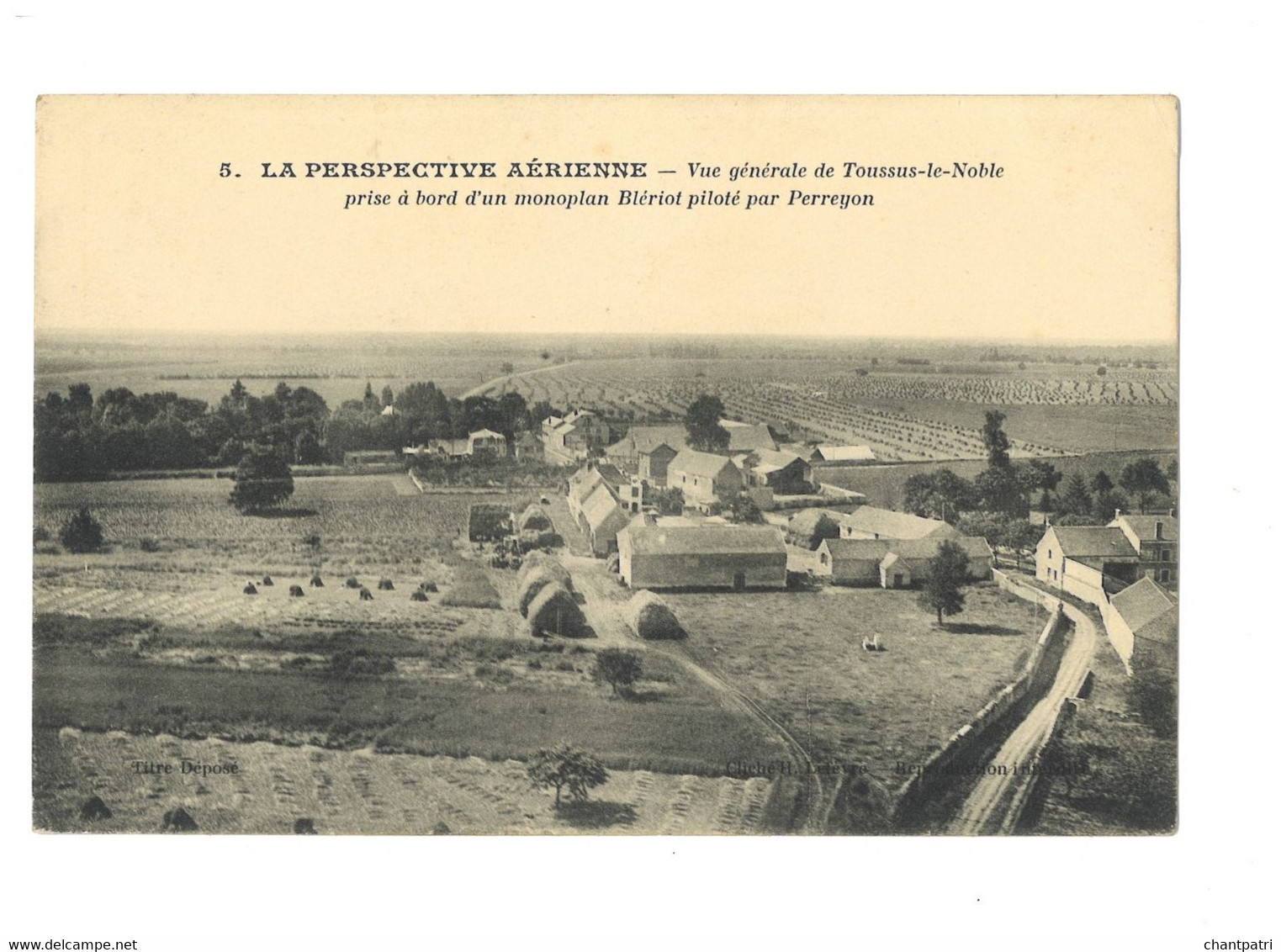 La Perspective Aérienne - Vue Générale De Toussus Le Noble Prise à Bord D'un Monoplan Blériot - 431 - Toussus Le Noble