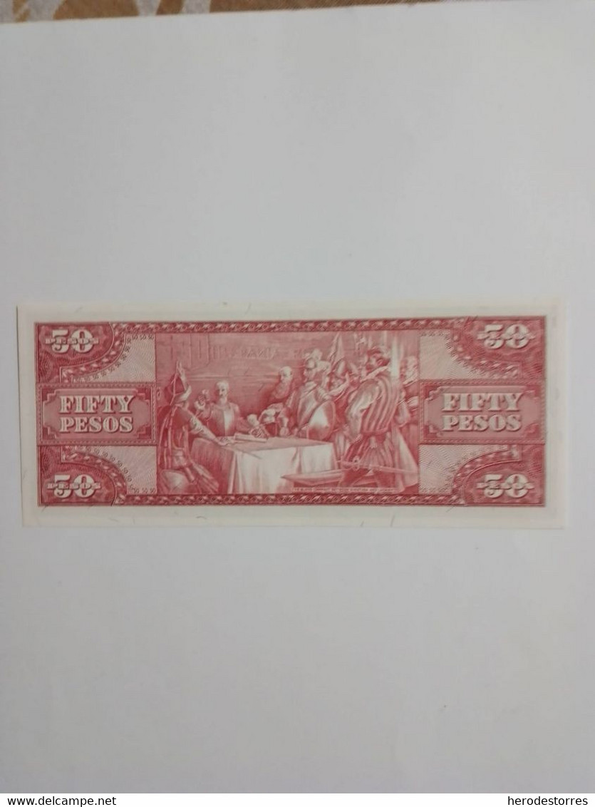 Billete De Filipinas De 50 Pesos, Año 1949, UNC - Philippines