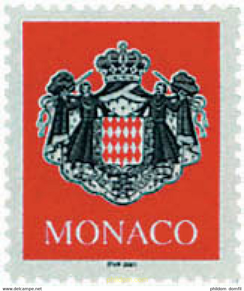 64237 MNH MONACO 2000 ESCUDO DE MONACO - Andere & Zonder Classificatie