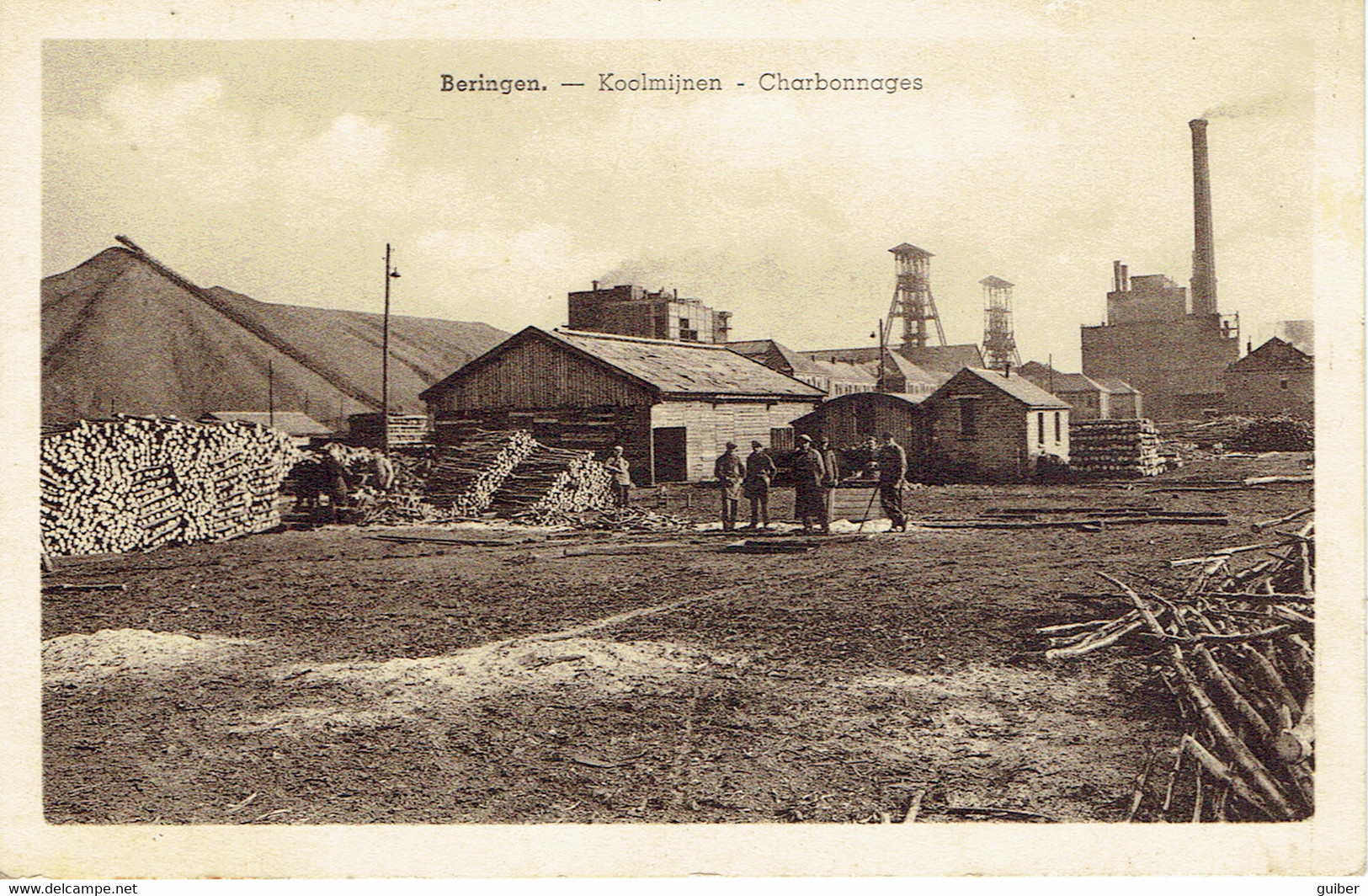 Beringen Beeringen  Koolmijnen Charbonnages Edit. Th. Pelsers - Beringen