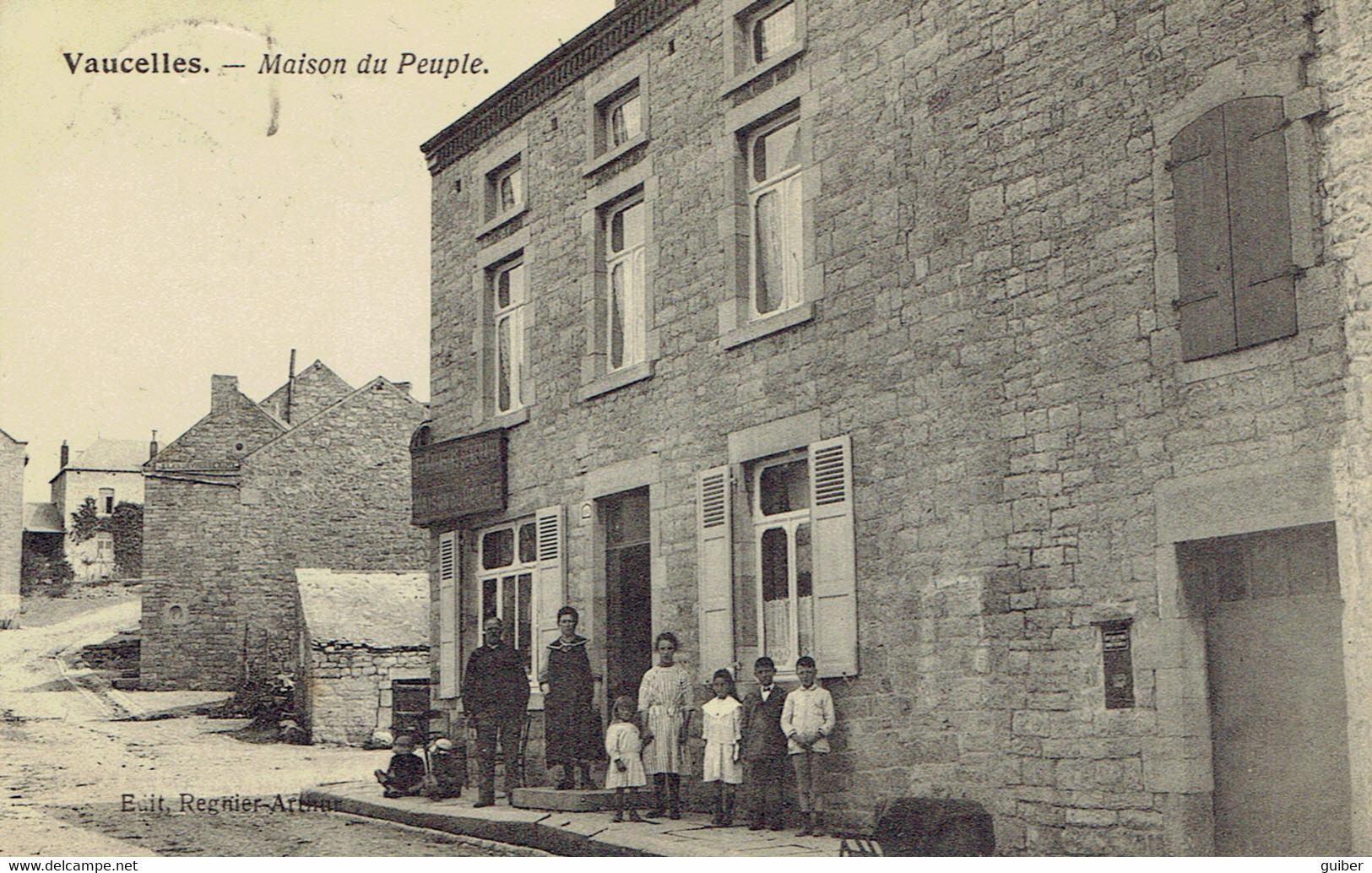 Vaucelles Maison Du Peuple 1925 Animation - Doische