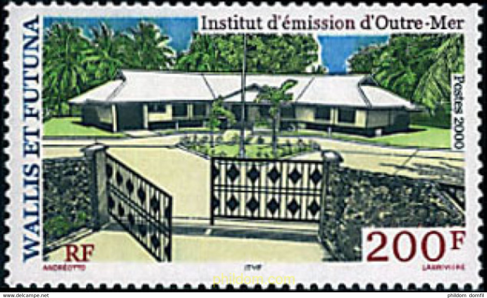 57008 MNH WALLIS Y FUTUNA 2000 INSTITUTO DE EMISIONES - Used Stamps