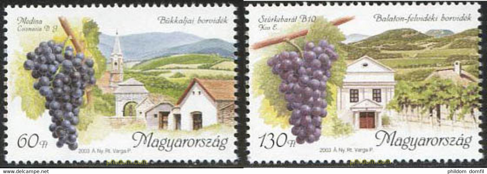 214066 MNH HUNGRIA 2003 AGRICULTURA - Used Stamps