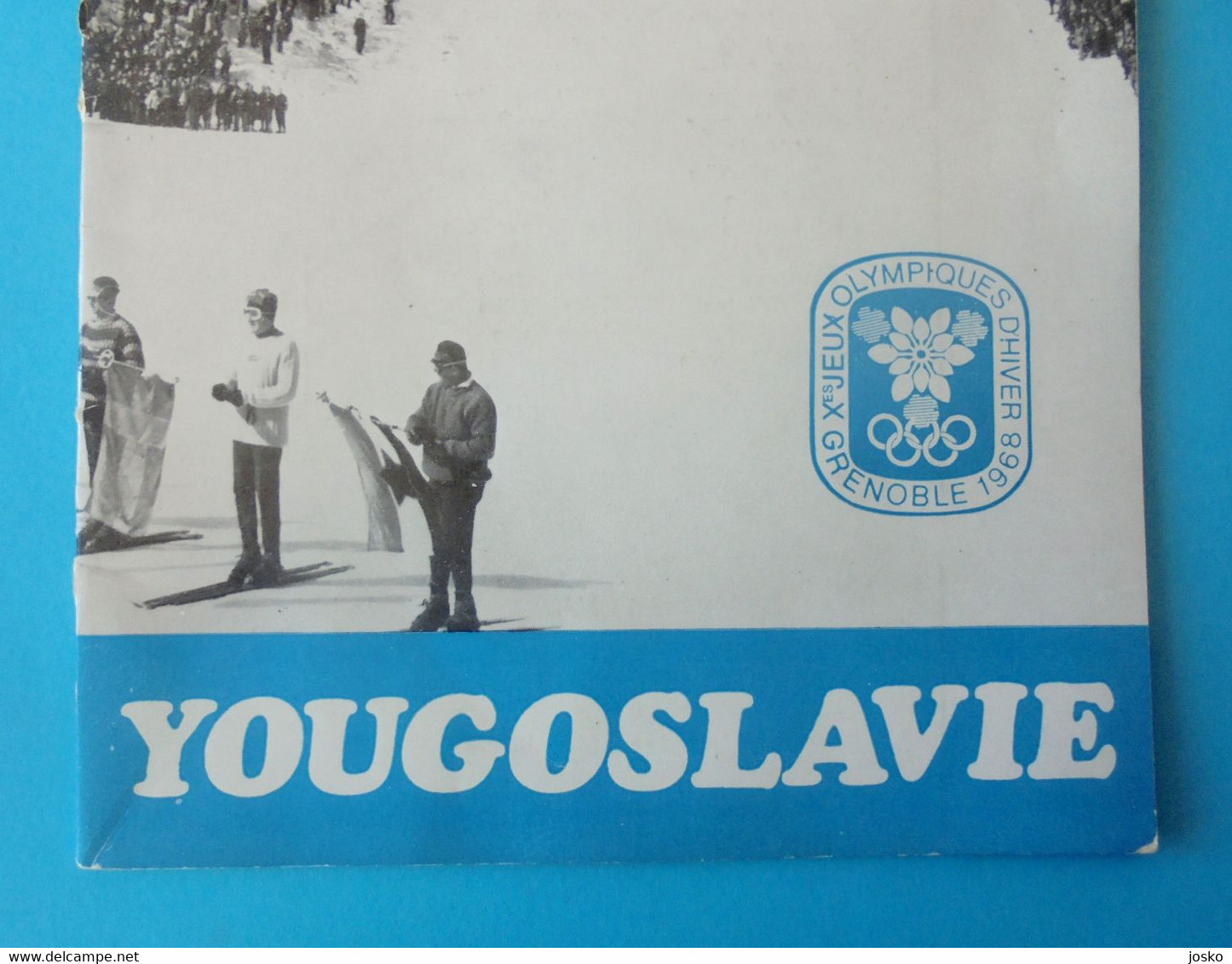 WINTER OLYMPIC GAMES GRENOBLE 1968 - Yugoslavia Team Guide JEUX OLYMPIQUES D'HIVER 1968 Olympia Olympiade Olimpici - Kleding, Souvenirs & Andere