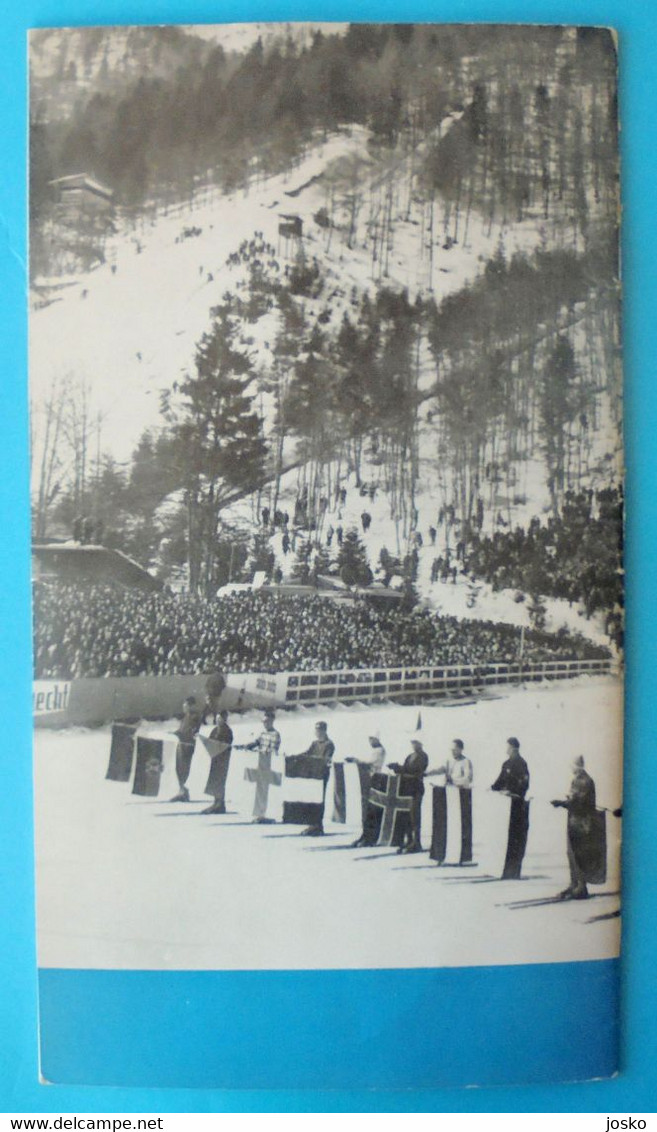 WINTER OLYMPIC GAMES GRENOBLE 1968 - Yugoslavia team guide JEUX OLYMPIQUES D'HIVER 1968 Olympia Olympiade Olimpici