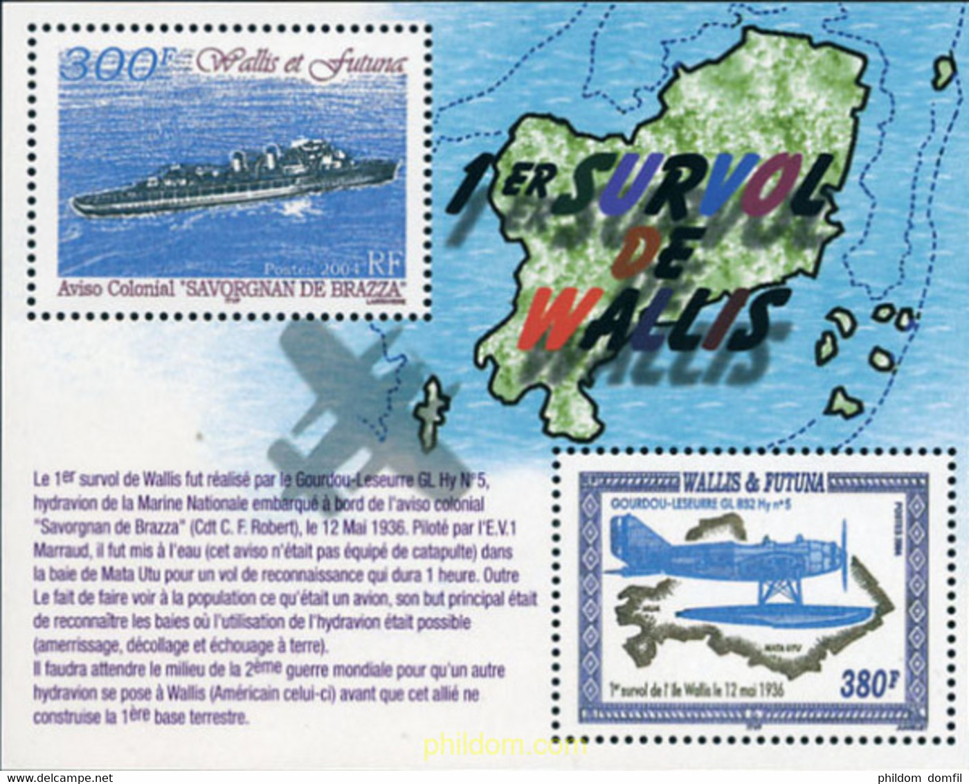 152444 MNH WALLIS Y FUTUNA 2004 PRIMER VUELO EN WALLIS - Used Stamps