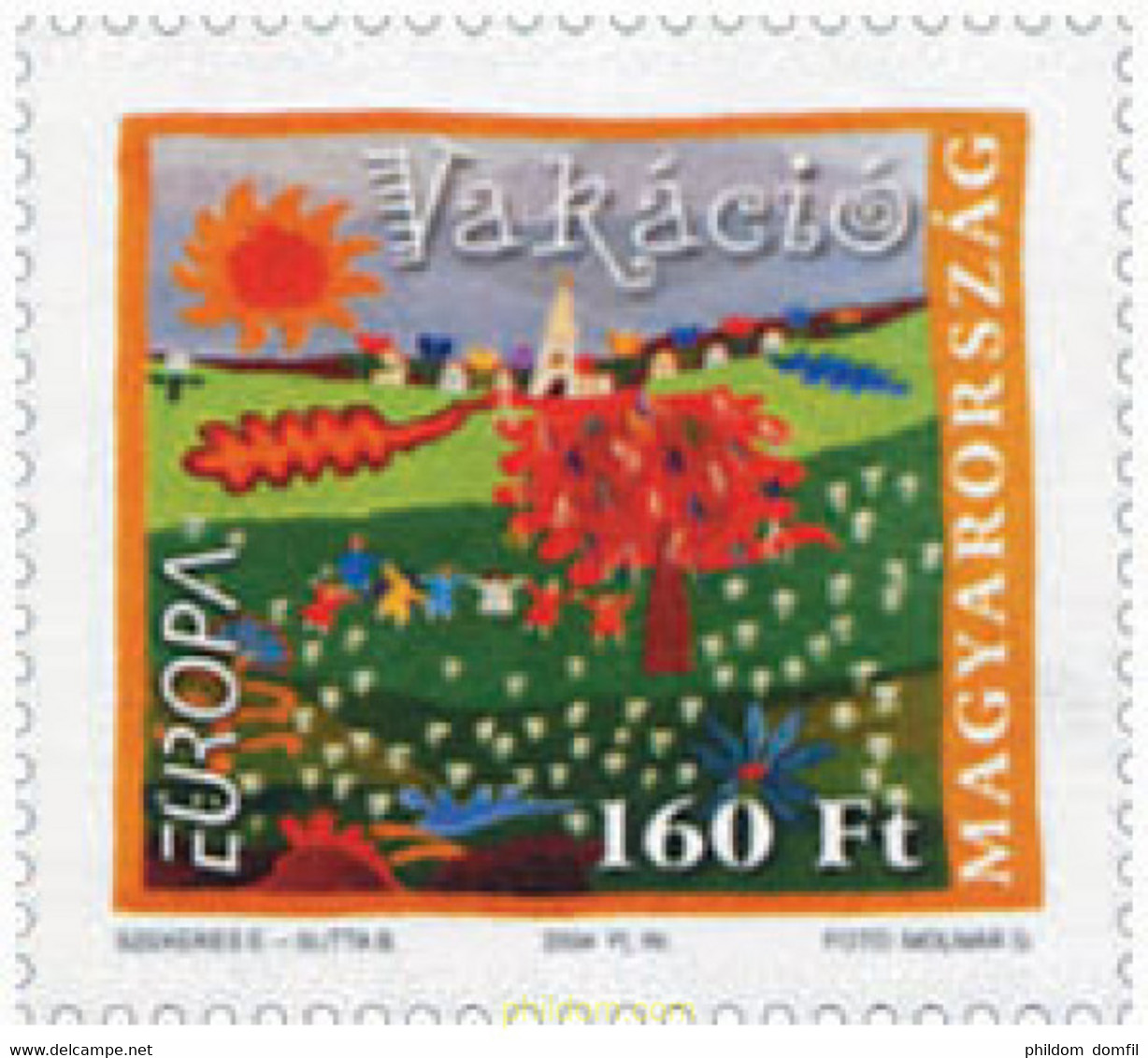 146475 MNH HUNGRIA 2004 EUROPA CEPT. VACACIONES - Used Stamps