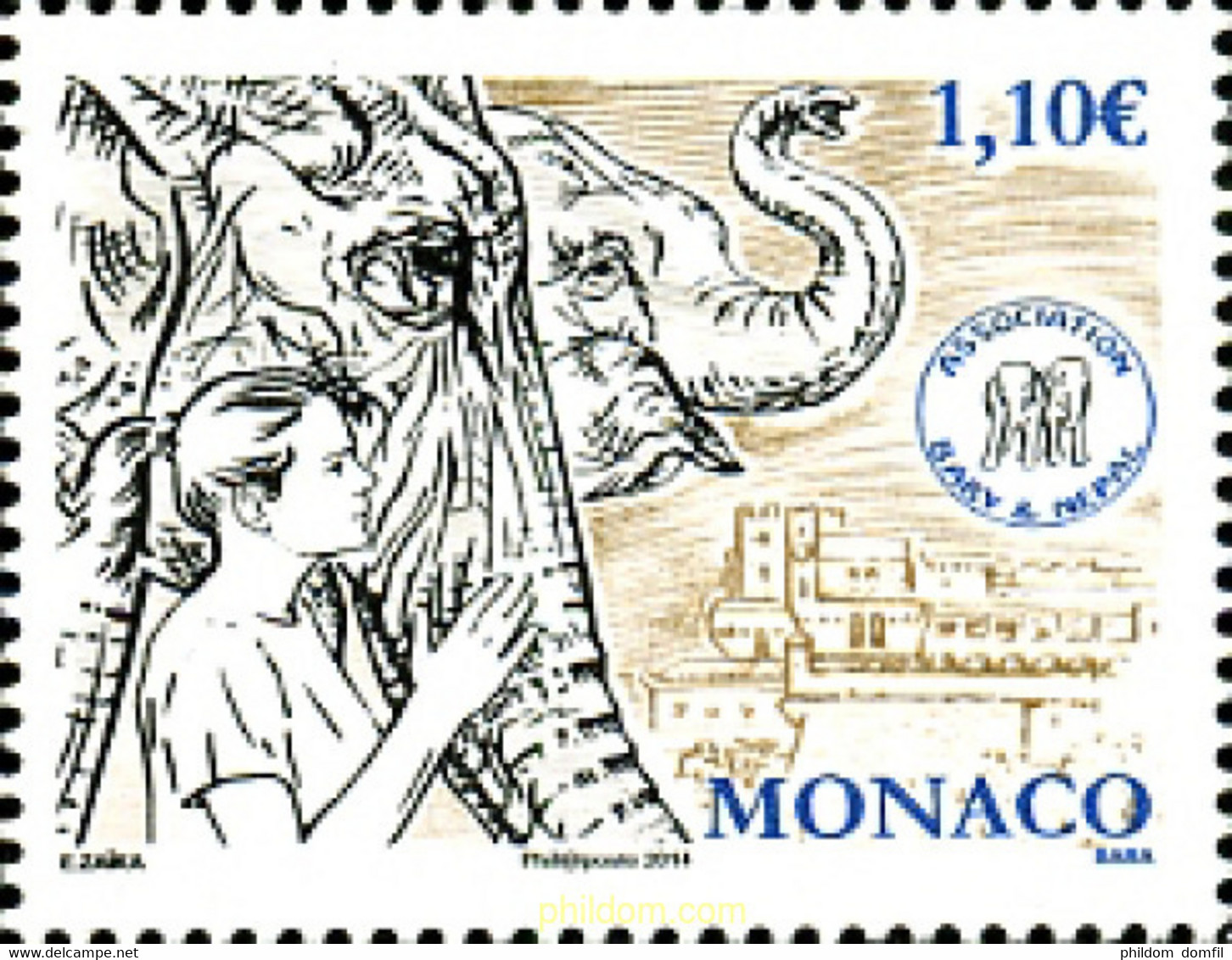 326172 MNH MONACO 2014 ELEFANTE - Altri & Non Classificati