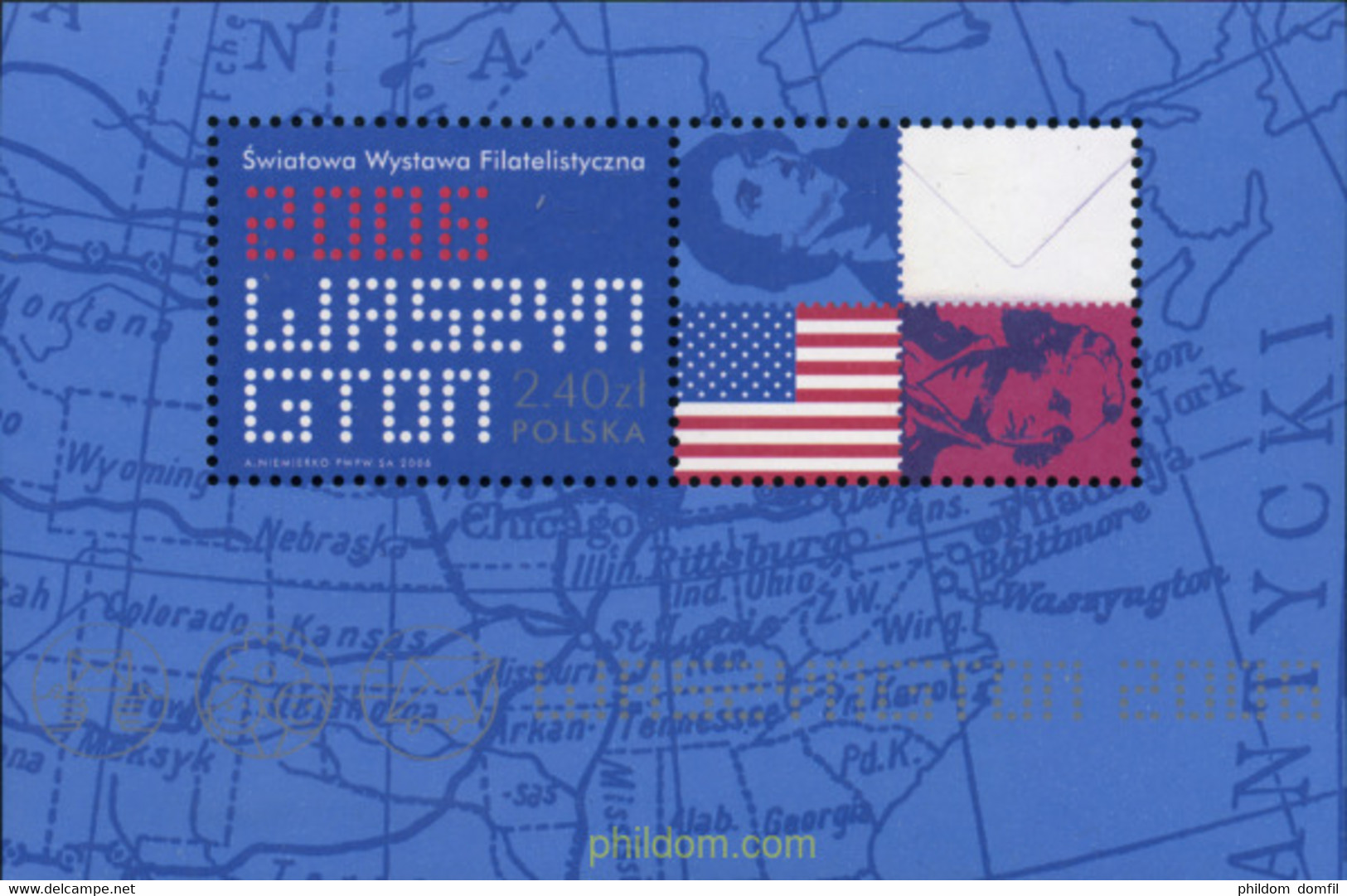 199470 MNH POLONIA 2006 WASHINGTON 2006. EXPOSICION FILATELICA INTERNACIONAL - Unclassified