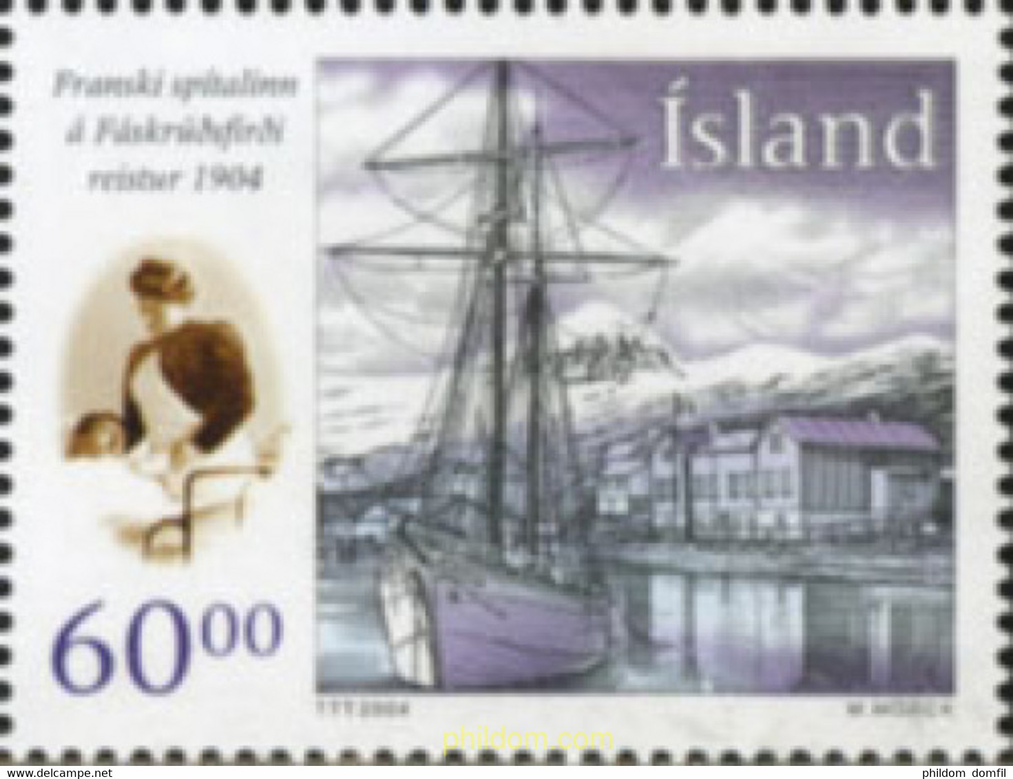 153274 MNH ISLANDIA 2004 CENTENARIO DEL HOSPITAL FRANCES - Collezioni & Lotti